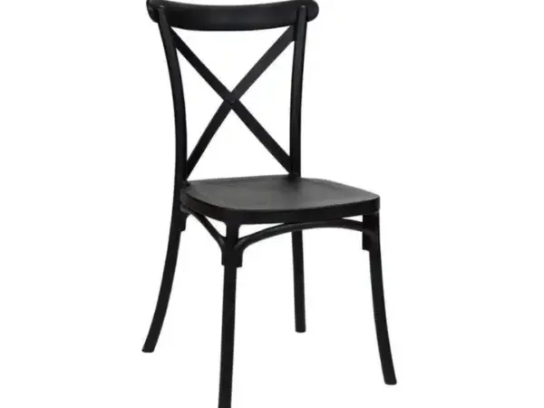 SILLA CROSSBACK NEGRO