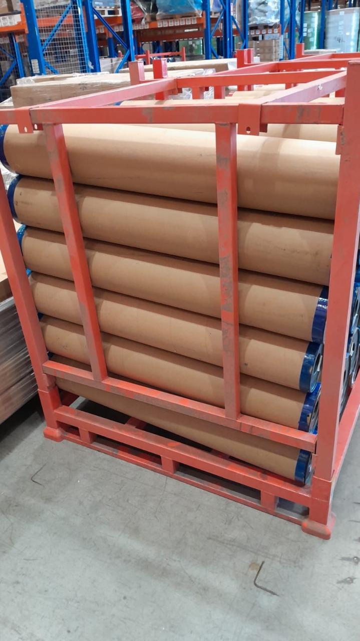 PALLET METALICO APILABLE (MAX. 4 NIVELES) PARA RACK BASE PERIMETRAL 150*150*140 CMS