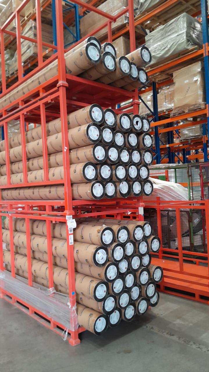 PALLET METALICO APILABLE (MAX. 4 NIVELES) PARA RACK BASE PERIMETRAL 262*130*140 CMS